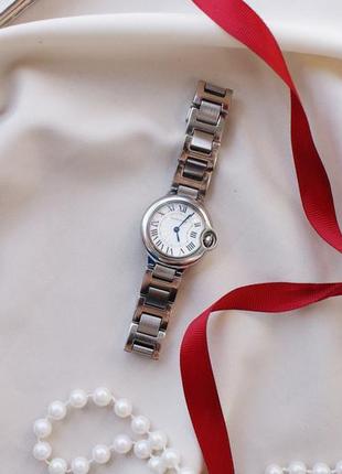 Брендовий швейцарський годинник ікона cartier ballon bleu de  31 mm