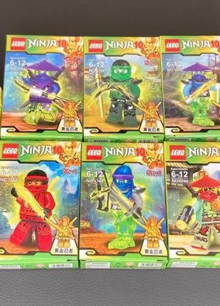 Lego ніндзя:створи свого героя