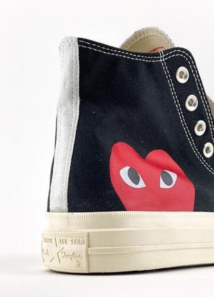 Чоловічі / жіночі кеди converse chuck taylor x comme des garçons