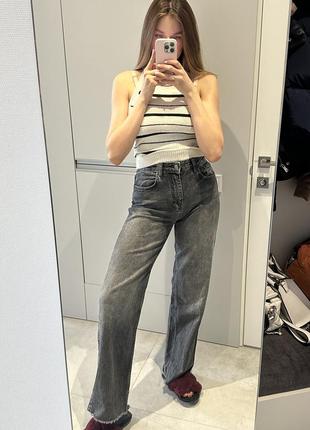 Серые джинсы размер m3 фото