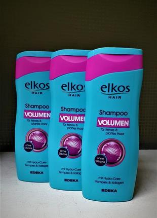 Побутова хімія elkoshair шампунь для тонких волос опт тронка1 фото