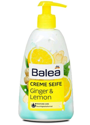 Balea creme seife ginger & lemon рідке крем-мило для рук