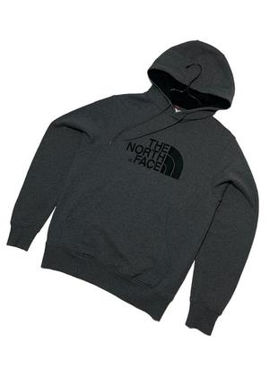 Кофта худи the north face big black logo hoodie