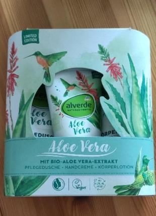 Подарунковий набір alverde aloe vera3 фото