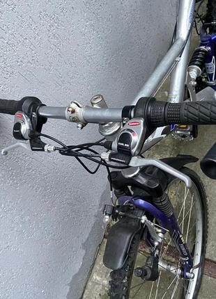 Горный велосипед rixe двухподвесный4 фото