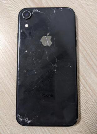 Iphone xr 128gb black потертый11 фото