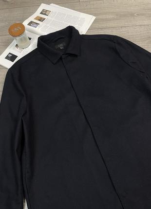 Крутой шерстяной овершот рубашка куртка cos3 фото
