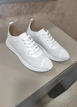 Мокасины женские, кожа, два цвета