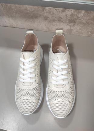 Мокасины женские, кожа, два цвета