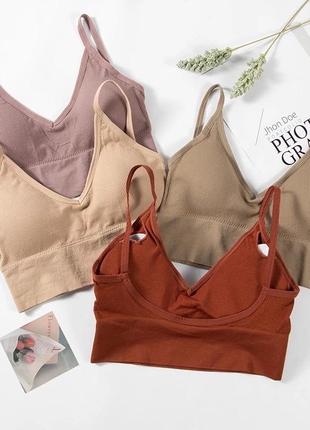 Топ в рубчик топ спортивный комплект из 3-х штук5 фото