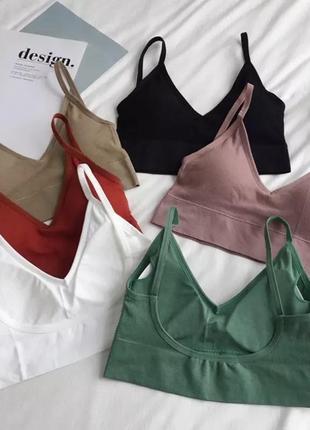 Топ в рубчик топ спортивный комплект из 3-х штук8 фото