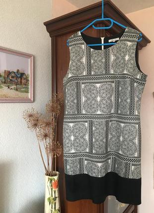 Льняное платье