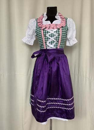 Дирндль баварский альпийский костюм октоберфест карнавальный2 фото
