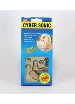 Слуховой аппарат cyber sonic + 3 батарейки8 фото