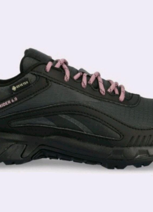 Жіночі кросівки reebok ridgerider 6 gtx core black/infused lilac