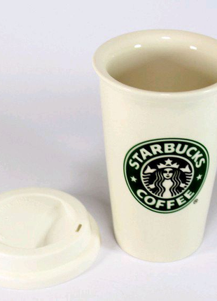 Стакан starbucks ceramic cup hy-1014 фото