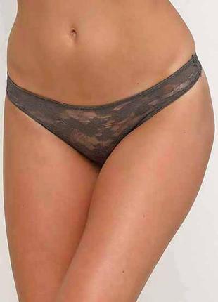 Оригинальные кружевные трусики-стринги от бренда h&m 0387930004 разм. 36