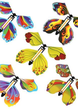 Новые волшебные летающие бабочки сюрприз в открытку/книгу на подарок4 фото