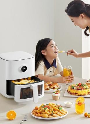 Нова фритюрниця аерогриль xiaomi maf04 air fryer pro 4l cn версія5 фото