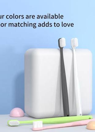 Новая очень мягкая зубная щётка 10000 ворсинок с защитой от кровотечения2 фото