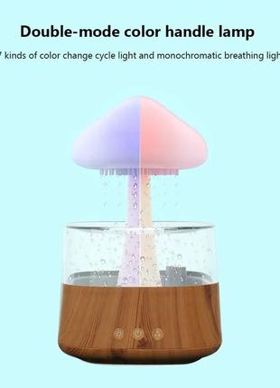 Новый грибной увлажнитель воздуха ch08 + пульт с эффектом дождя и пара4 фото