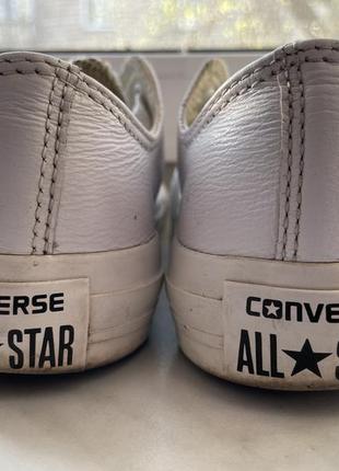 Кеды кожаные converse4 фото