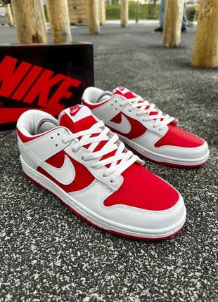 👟кроссовки мужские nike sb dunk low pro прошитые кожа2 фото