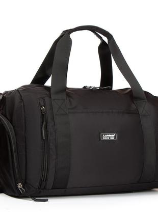 Сумка дорожная спорт нейлон lanpad 3059 black