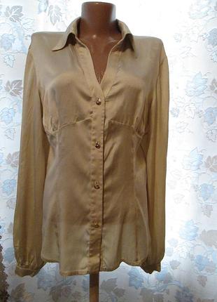 Шелковая нежная блуза
