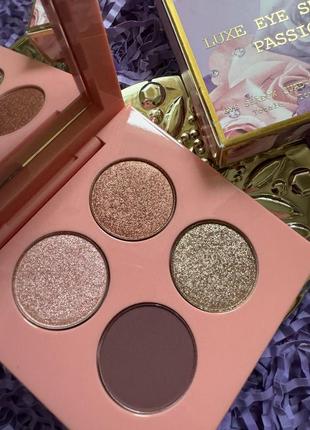 Новинка! лімітована палетка pat mcgrath labs passion fleur luxe eyeshadow quad standart3 фото