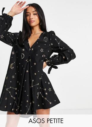 Хлопковое платье со звездами asos3 фото