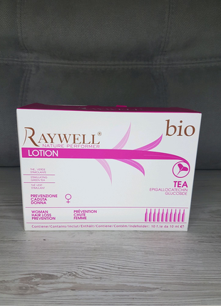 Raywell bio tea lotion. ампули проти випадіння волосся ампулы