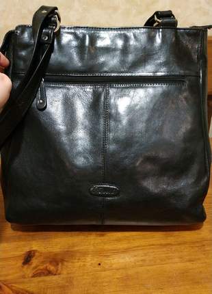 Велика шкіряна сумка ashwood шкіра натуральна genuine leather