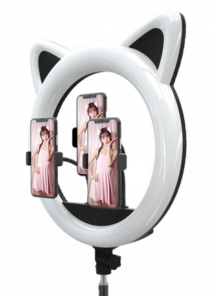 Професійна кільцева лампа cat ring light rk-45, 65 вт