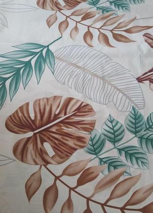 Красивые, яркие простыни "листья папоротника", из плотной бязи. все размеры, пошив с резинкой!3 фото