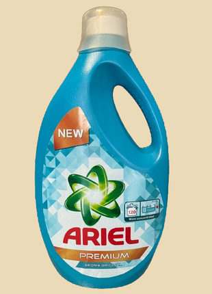 Універсальний гель для прання ariel gel premium 6 л