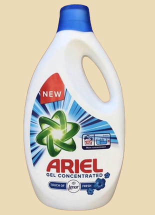 Універсальний гель для прання ariel touch of fresh 5,775 ml1 фото