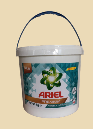 Пральний порошок ariel premium 10,5 кг універсальний