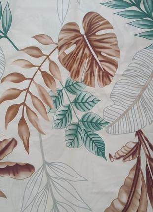 Красивые, яркие простыни "листья папоротника", из плотной бязи. все размеры, пошив с резинкой!2 фото