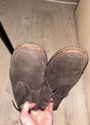 Ботинки коричневые5 фото