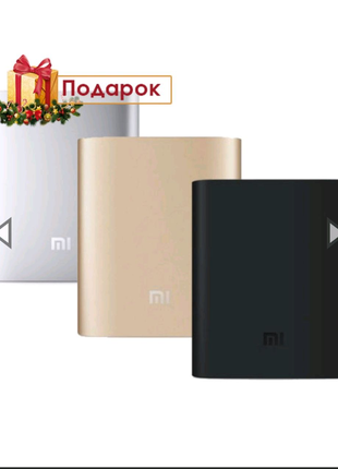 Power bank xiaomi mi 10400 mah (black, silver, gold)