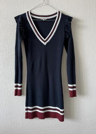 Трикотажна сукня в рубчик ckh clockhouse