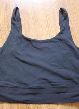 Nike yoga luxe crop tank спортивный топ3 фото