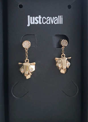 Сережки just cavalli