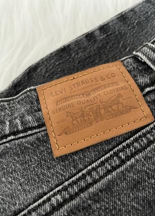 Серые джинсы прямые levi’s оригинал4 фото