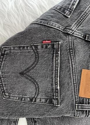 Серые джинсы прямые levi’s оригинал3 фото