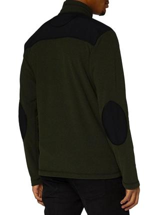 Кофта зип carhartt fallon half zip jacket olive7 фото