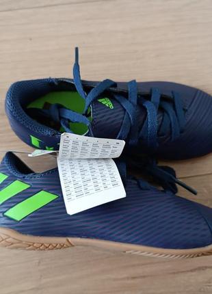 Футзалки / обувь для занятий спортом в зале / кроссовки для покера adidas nemeziz mesi2 фото