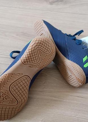 Футзалки / обувь для занятий спортом в зале / кроссовки для покера adidas nemeziz mesi6 фото