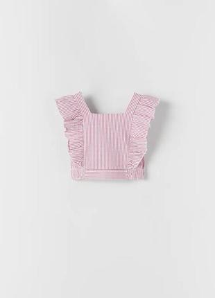 Топ футболка блуза для дівчинки оригінал зара zara